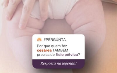 Fisioterapia pélvica após a cesárea